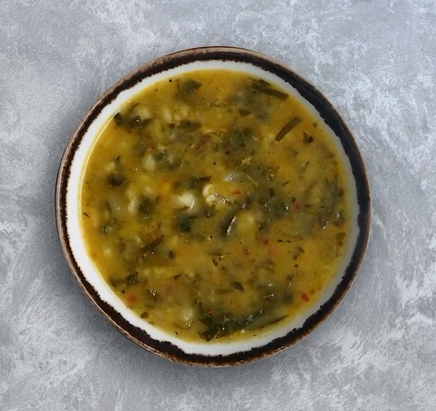 Lahana çorbası (Turkish cabbage soup)