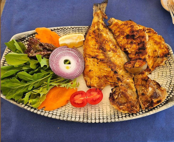 Grilled Gilthead Seabream