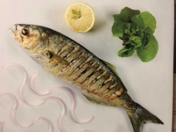 Grilled Bluefish (300–400 g)