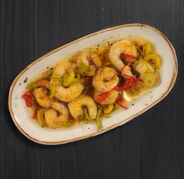 Shrimp söğüş