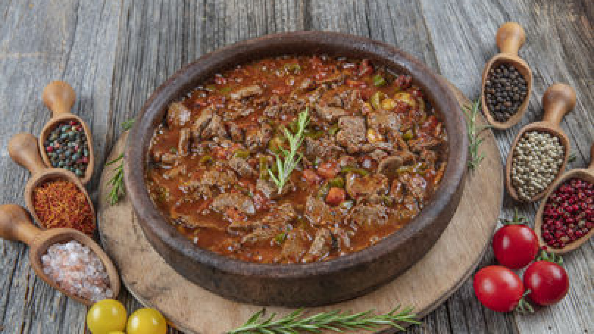 Meat Sauté in a Casserole